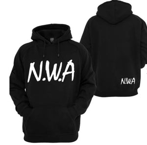 Blazer With a NWA Hoodie Makes the Look Even Better