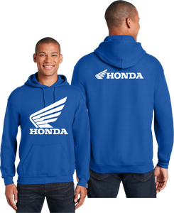 Honda Wings Hoodie Racing Bikes Unisex Hooded Sweatshirt