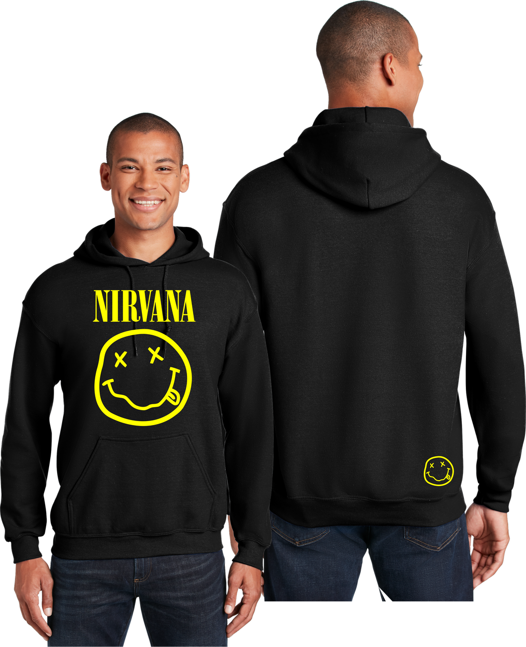 Nirvana Hoodie Rock Band Unisex Hooded Sweatshirt