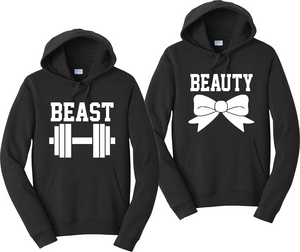 Beauty & Beast Unisex Hooded Sweatshirt