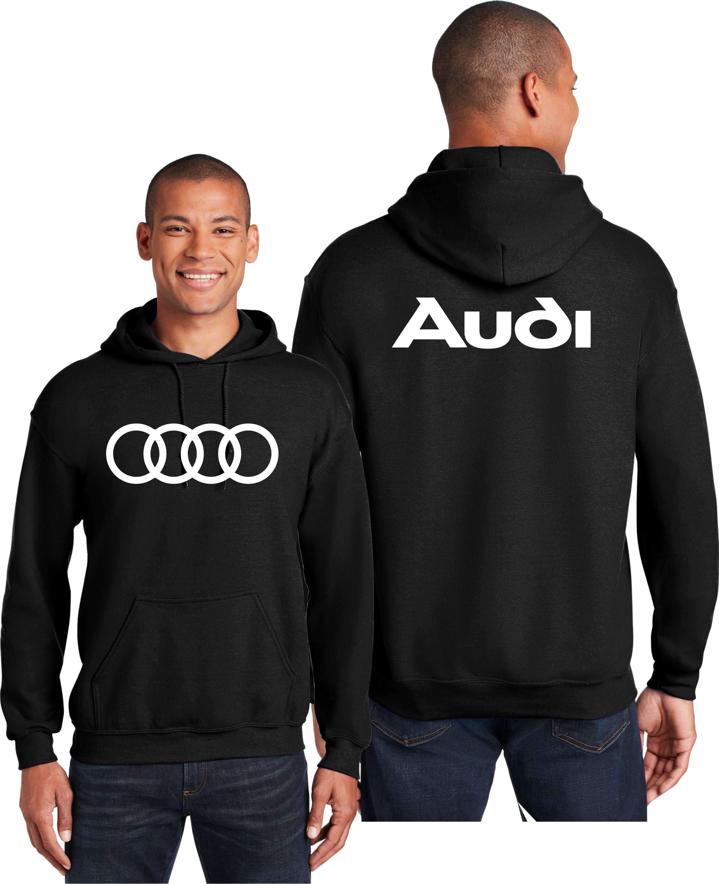 Audi Hoodie Automotive Unisex Hooded Sweatshirt Pacific Hoodies