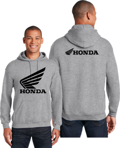 Honda Wings Hoodie Racing Bikes Unisex Hooded Sweatshirt