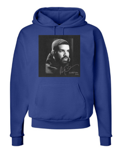 Drake Design Unisex Hooded Sweatshirt