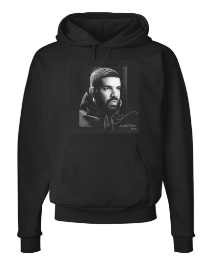 Drake Design Unisex Hooded Sweatshirt