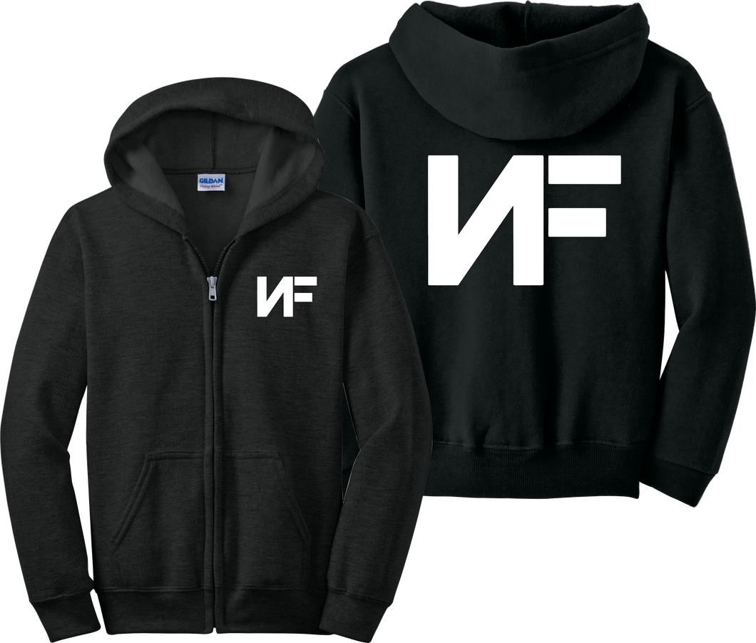 NF Zip Up Hoodie  Unisex Hooded Sweatshirt